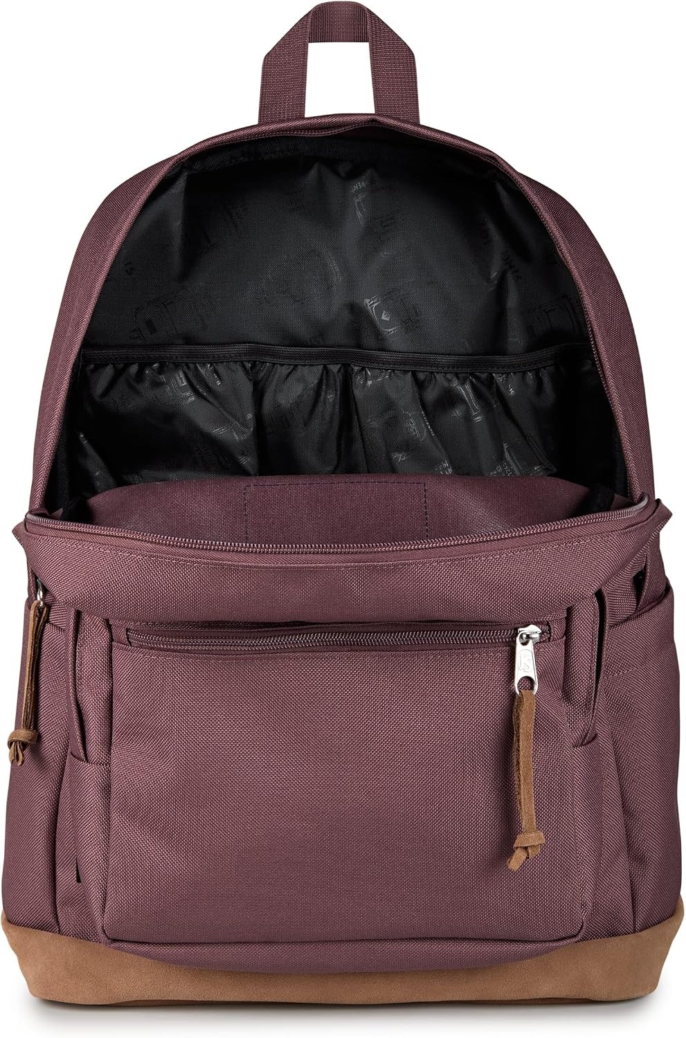 image:imageJanSport Right Pack Backpack Durable Daypack with Padded 15 Laptop Sleeve Spacious Main Compartment amp Integrated Water Bottle Pocket Misty RoseMahogany Haze