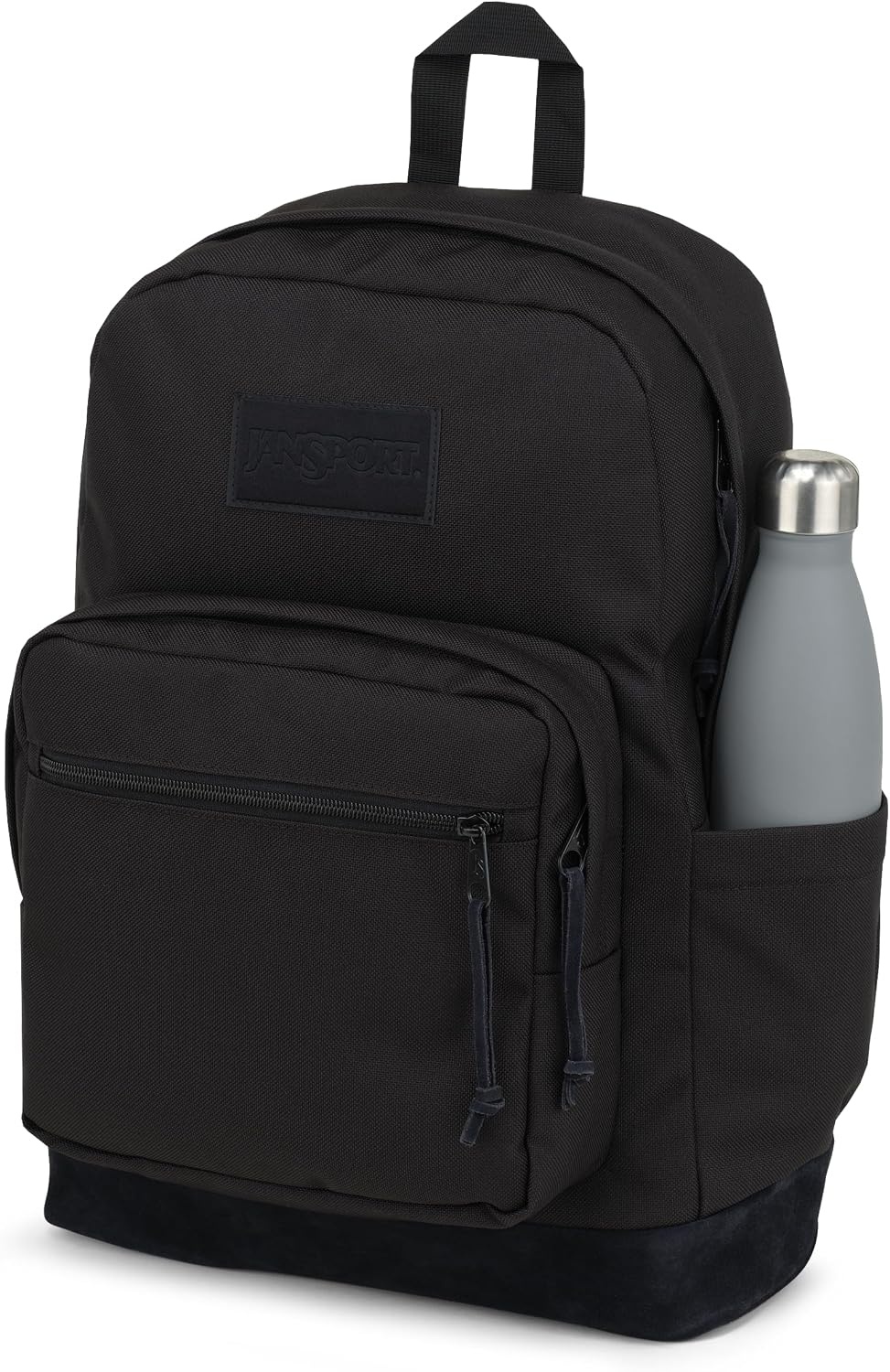 image:imageJanSport Right Pack Backpack Durable Daypack with Padded 15 Laptop Sleeve Spacious Main Compartment amp Integrated Water Bottle Pocket Misty RoseMonochrome Black