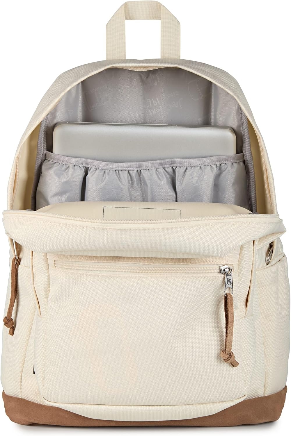 image:imageJanSport Right Pack Backpack Durable Daypack with Padded 15 Laptop Sleeve Spacious Main Compartment amp Integrated Water Bottle Pocket Misty RoseMoon Flower