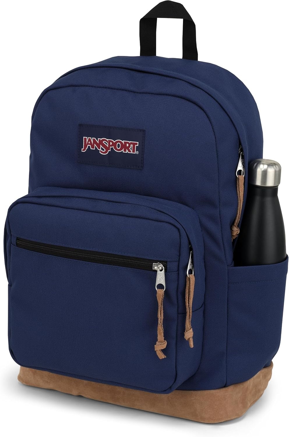 image:imageJanSport Right Pack Backpack Durable Daypack with Padded 15 Laptop Sleeve Spacious Main Compartment amp Integrated Water Bottle Pocket Misty RoseNavy