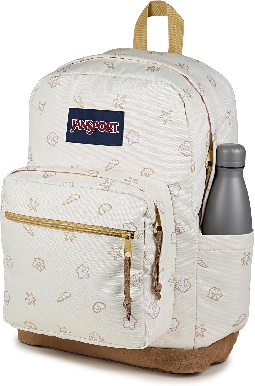 image:imageJanSport Right Pack Backpack Durable Daypack with Padded 15 Laptop Sleeve Spacious Main Compartment amp Integrated Water Bottle Pocket Misty RoseShell Yes