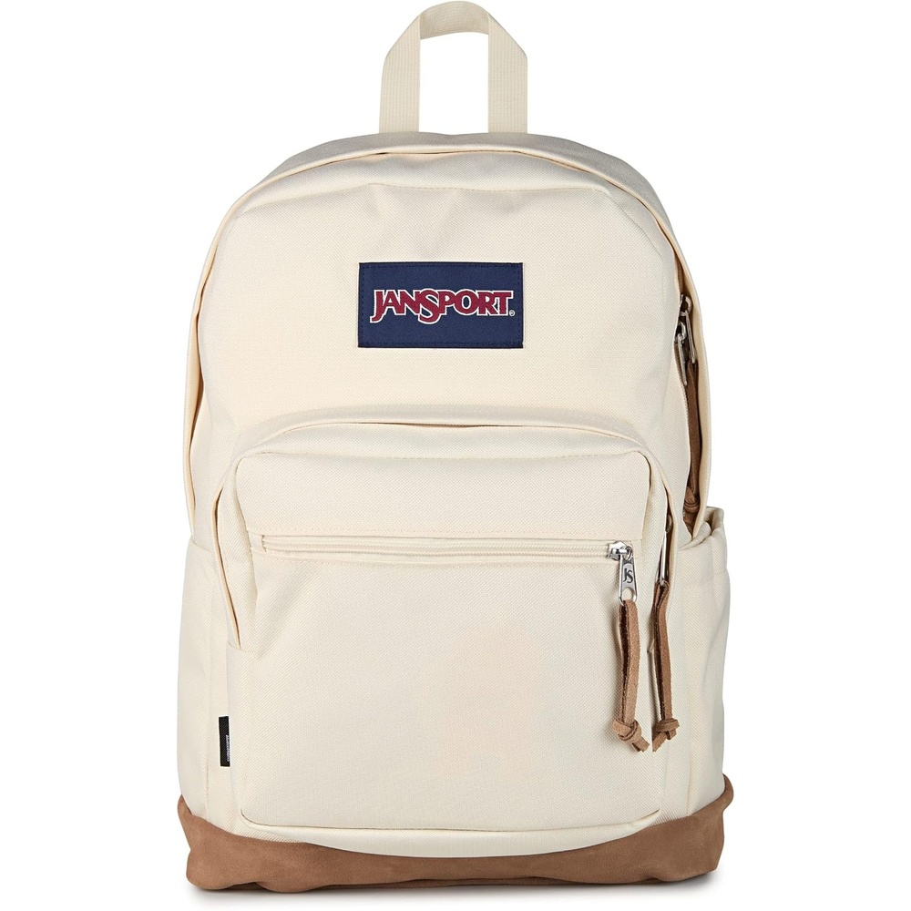 image:imageJanSport Right Pack Backpack Durable Daypack with Padded 15 Laptop Sleeve Spacious Main Compartment amp Integrated Water Bottle Pocket Misty RoseMoon Flower