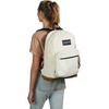 JanSport Right Pack Backpack – Durable Daypack with Padded 15″ Laptop Sleeve, Spacious Main Compartment & Integrated Water Bottle Pocket – Misty Rose(Coconut)