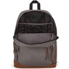 JanSport Right Pack Backpack – Durable Daypack with Padded 15″ Laptop Sleeve, Spacious Main Compartment & Integrated Water Bottle Pocket – Misty Rose(Graphite Grey)