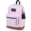 JanSport Right Pack Backpack – Durable Daypack with Padded 15″ Laptop Sleeve, Spacious Main Compartment & Integrated Water Bottle Pocket – Misty Rose(Pink Ice)