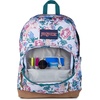 JanSport Right Pack Backpack – Durable Daypack with Padded 15″ Laptop Sleeve, Spacious Main Compartment & Integrated Water Bottle Pocket – Misty Rose(Rustic Roses Moon Flower/Blu/Pnk/Grn)