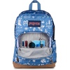 JanSport Right Pack Backpack – Durable Daypack with Padded 15″ Laptop Sleeve, Spacious Main Compartment & Integrated Water Bottle Pocket – Misty Rose(Yeehaw and Horses Elemental Blue/Cream)