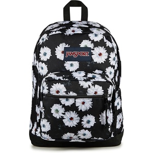 JanSport Right Pack Backpack – Durable Daypack with Padded 15″ Laptop Sleeve, Spacious Main Compartment & Integrated Water Bottle Pocket – Misty Rose(Eyeball Blossom)
