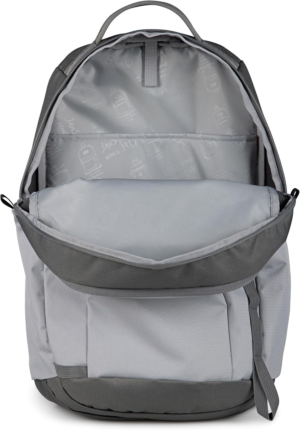 image:imageJanSport 26L All Around Pack 15 inch Laptop Sleeve Cherry LacquerGrounded Grey