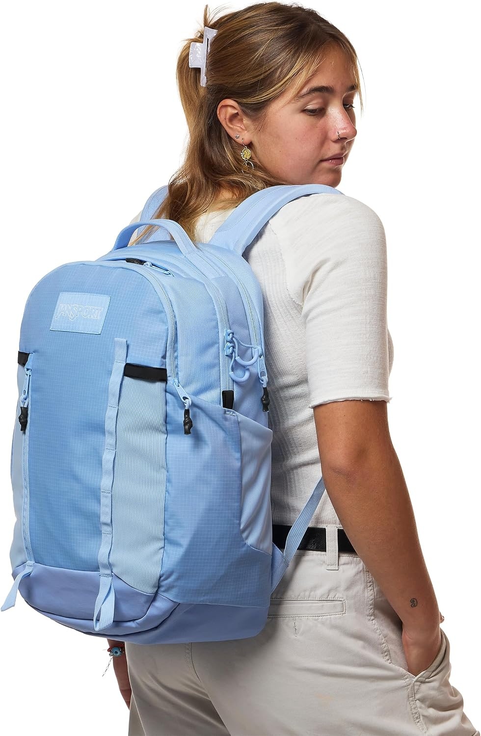image:imageJanSport 28L All Around Pack Travel Backpack NavyHydrangea