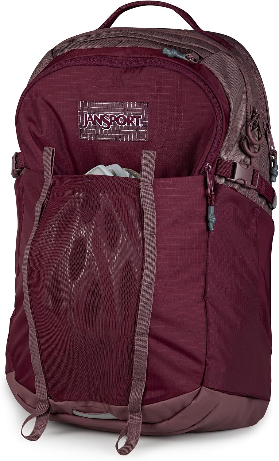 image:imageJanSport 34L All Around Pack Travel Backpack Emerald PoolCherry Lacquer