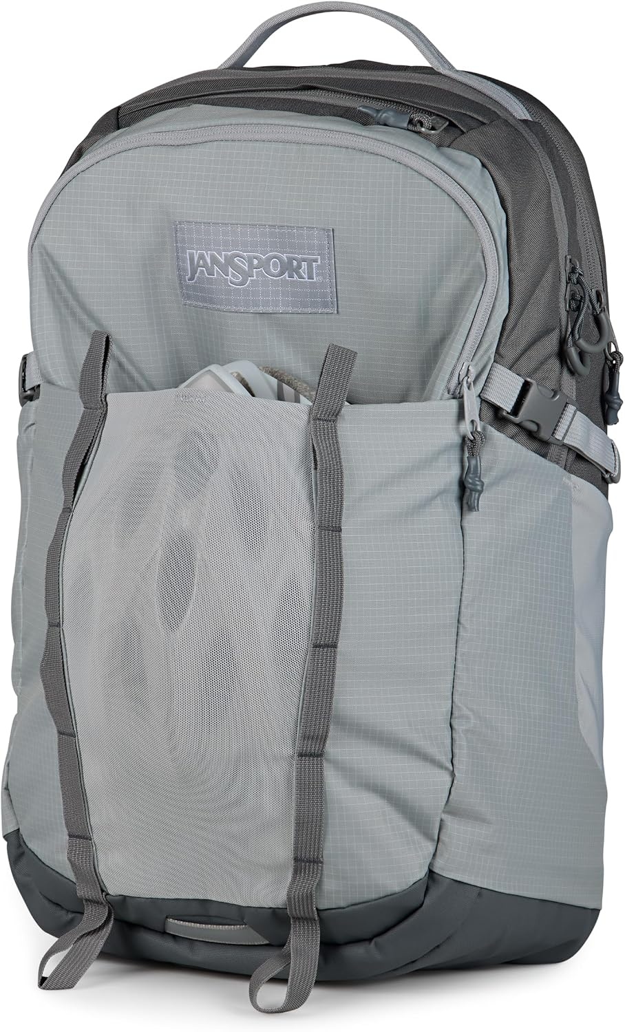 image:imageJanSport 34L All Around Pack Travel Backpack Emerald PoolGrounded Grey
