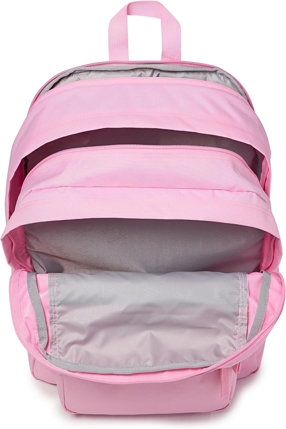 image:imageJanSport Laptop Backpack Computer Bag with 2 Compartments Ergonomic Shoulder Straps 15 Laptop Sleeve Haul Handle Fluttering FieldsBubble Gum