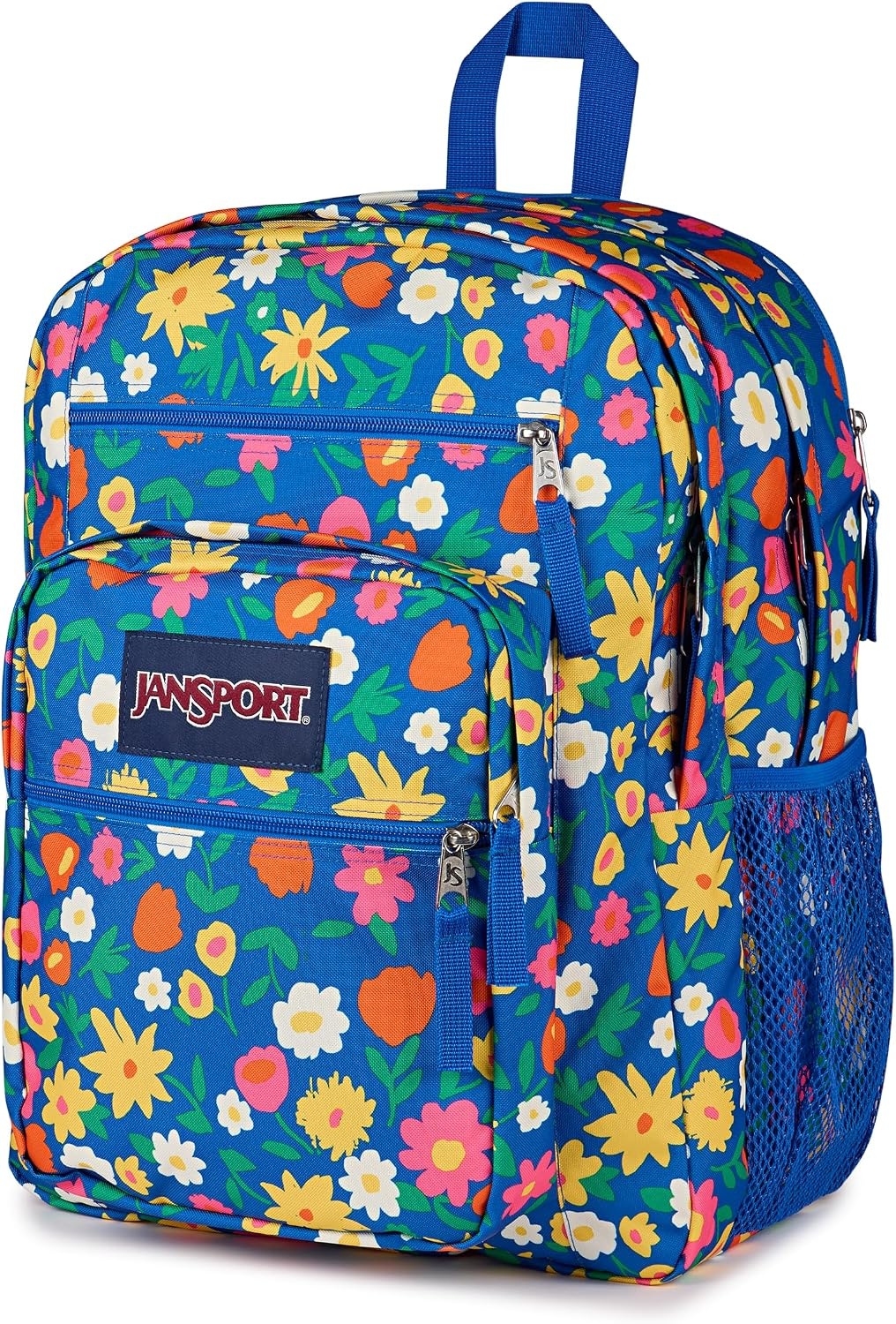 image:imageJanSport Laptop Backpack Computer Bag with 2 Compartments Ergonomic Shoulder Straps 15 Laptop Sleeve Haul Handle Fluttering FieldsFlower Market