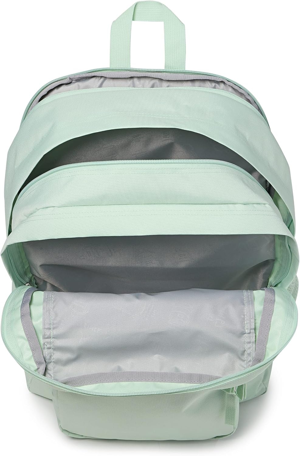 image:imageJanSport Laptop Backpack Computer Bag with 2 Compartments Ergonomic Shoulder Straps 15 Laptop Sleeve Haul Handle Fluttering FieldsFoggy Mint