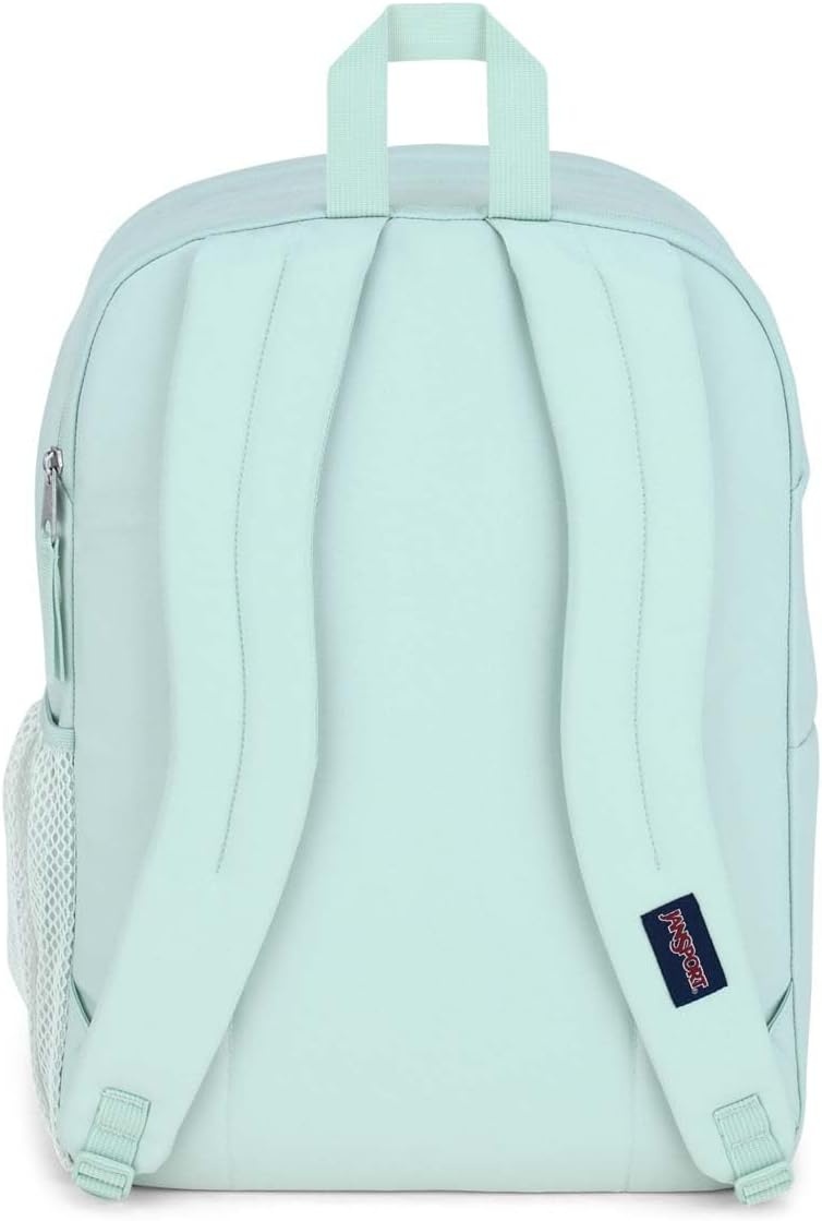 image:imageJanSport Laptop Backpack Computer Bag with 2 Compartments Ergonomic Shoulder Straps 15 Laptop Sleeve Haul Handle Fluttering FieldsFresh Mint