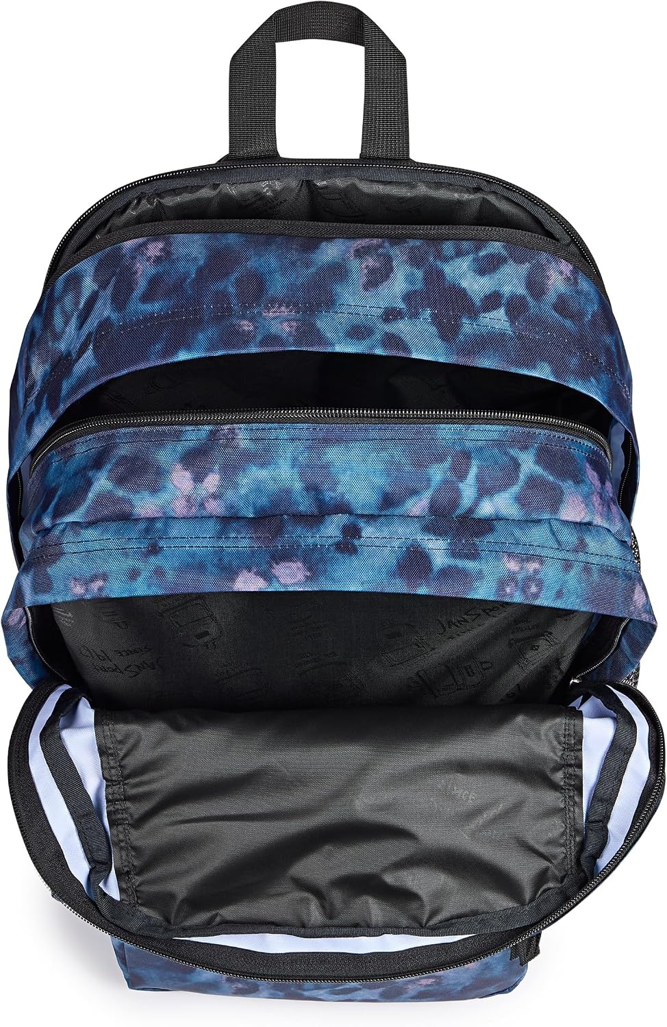 image:imageJanSport Laptop Backpack Computer Bag with 2 Compartments Ergonomic Shoulder Straps 15 Laptop Sleeve Haul Handle Fluttering FieldsGhostly Florals