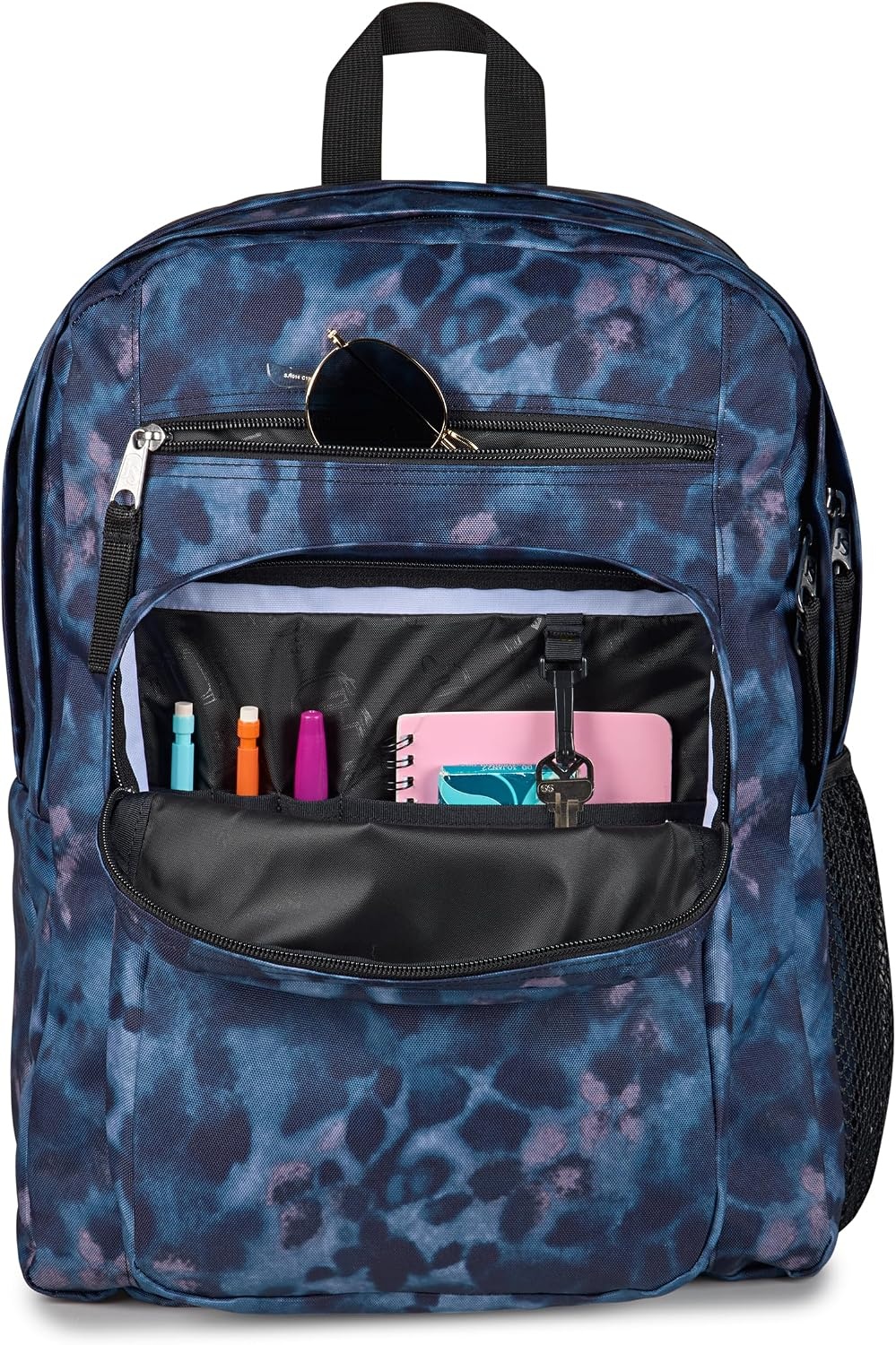 image:imageJanSport Laptop Backpack Computer Bag with 2 Compartments Ergonomic Shoulder Straps 15 Laptop Sleeve Haul Handle Fluttering FieldsGhostly Florals