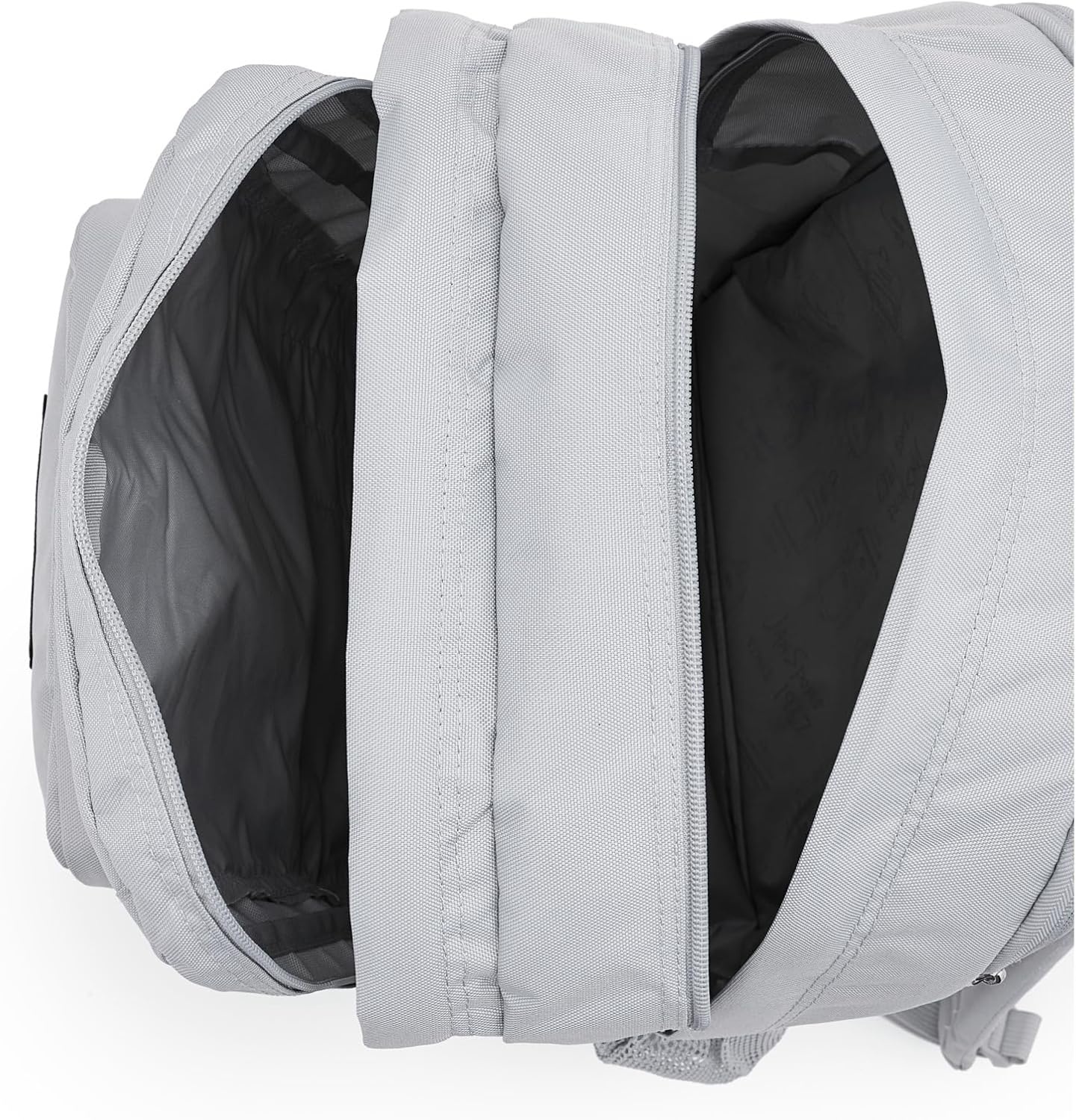 image:imageJanSport Laptop Backpack Computer Bag with 2 Compartments Ergonomic Shoulder Straps 15 Laptop Sleeve Haul Handle Fluttering FieldsGrounded Grey