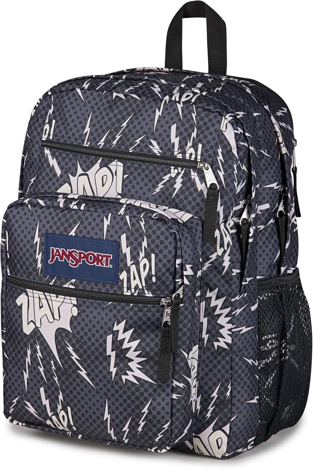image:imageJanSport Laptop Backpack Computer Bag with 2 Compartments Ergonomic Shoulder Straps 15 Laptop Sleeve Haul Handle Fluttering FieldsHigh Voltage
