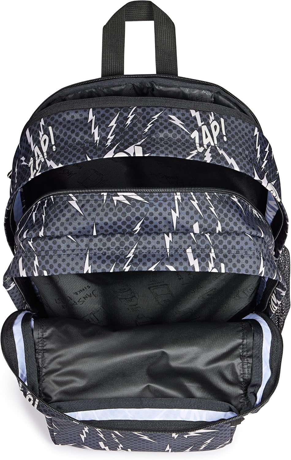 image:imageJanSport Laptop Backpack Computer Bag with 2 Compartments Ergonomic Shoulder Straps 15 Laptop Sleeve Haul Handle Fluttering FieldsHigh Voltage