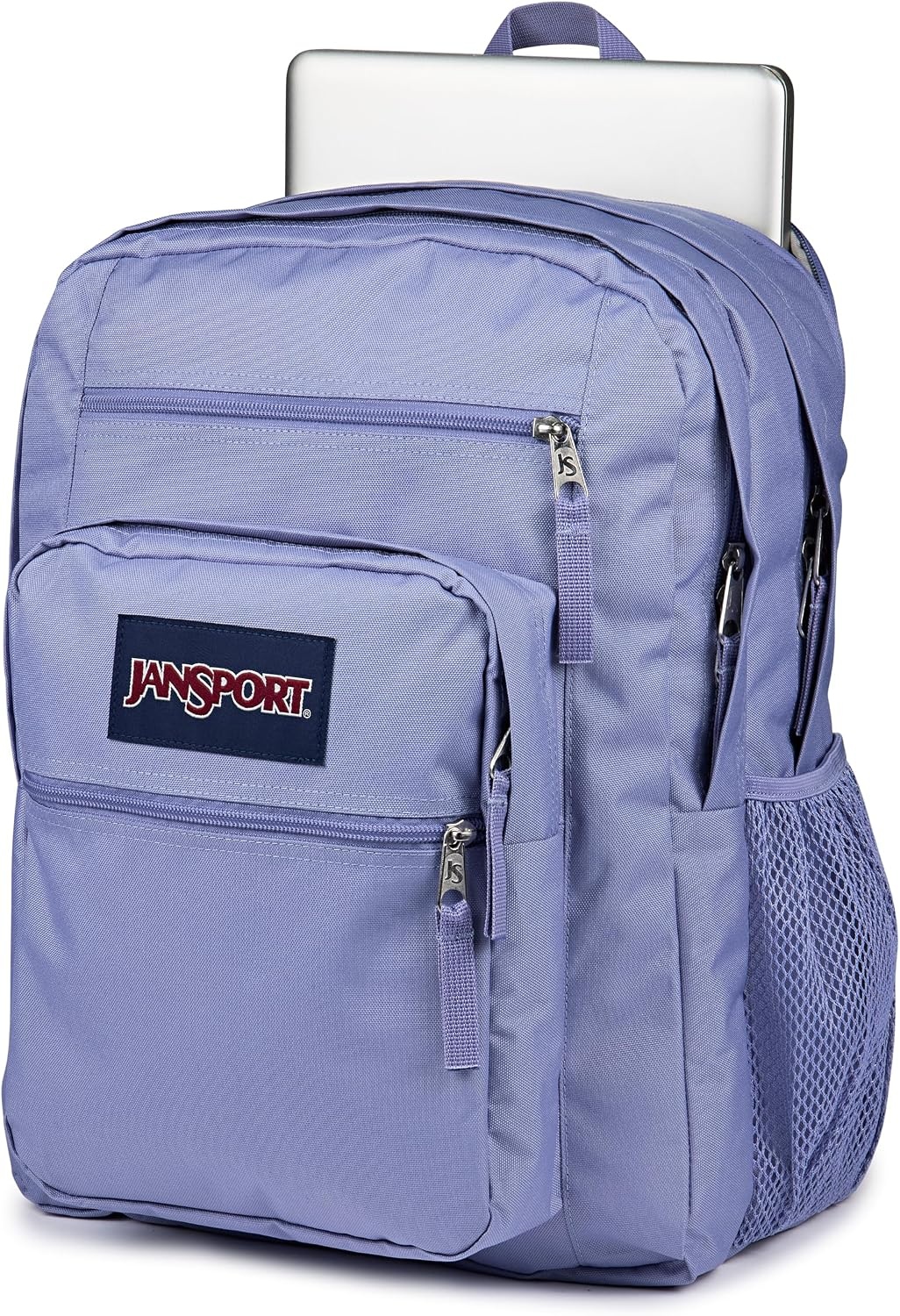 image:imageJanSport Laptop Backpack Computer Bag with 2 Compartments Ergonomic Shoulder Straps 15 Laptop Sleeve Haul Handle Fluttering FieldsLavender Ash