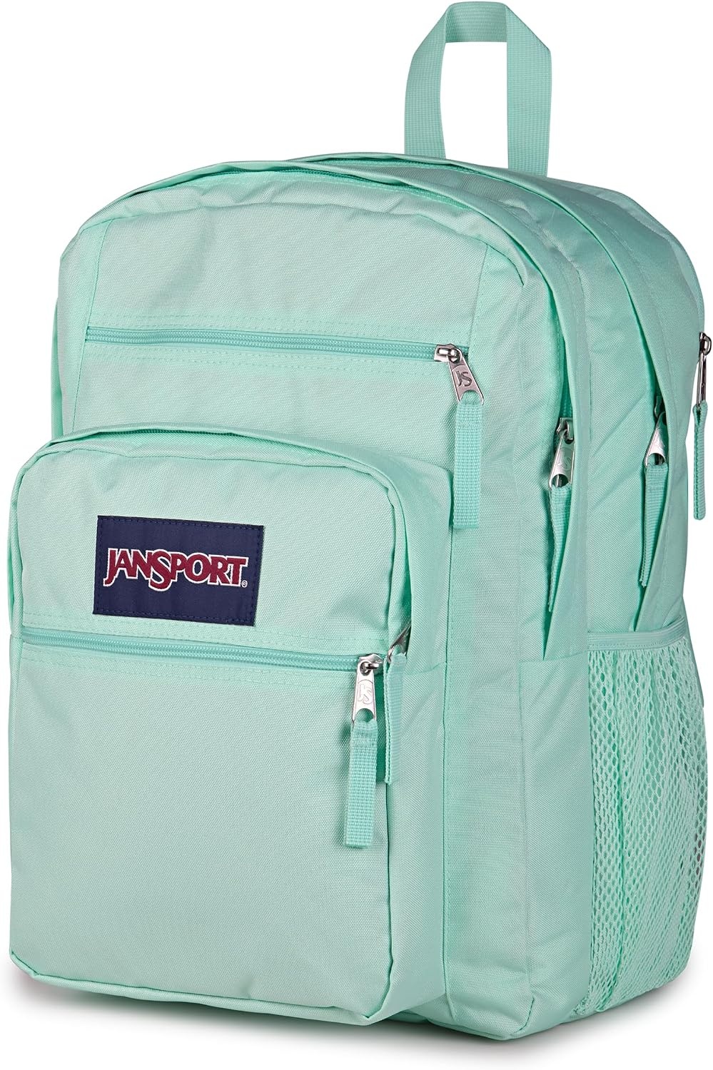 image:imageJanSport Laptop Backpack Computer Bag with 2 Compartments Ergonomic Shoulder Straps 15 Laptop Sleeve Haul Handle Fluttering FieldsMagic Mint