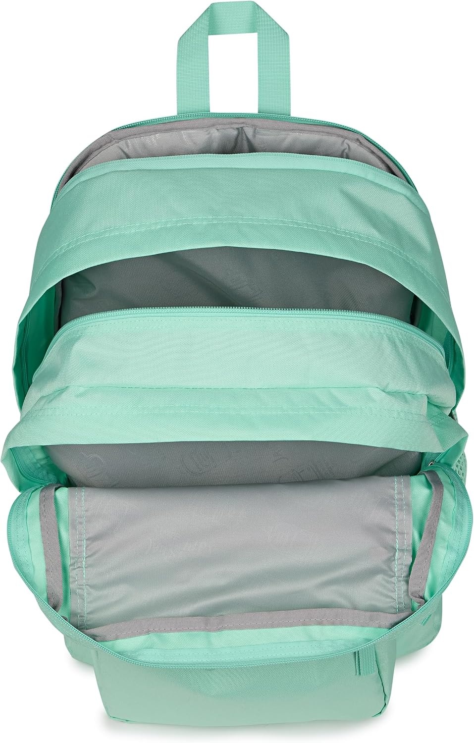 image:imageJanSport Laptop Backpack Computer Bag with 2 Compartments Ergonomic Shoulder Straps 15 Laptop Sleeve Haul Handle Fluttering FieldsMagic Mint