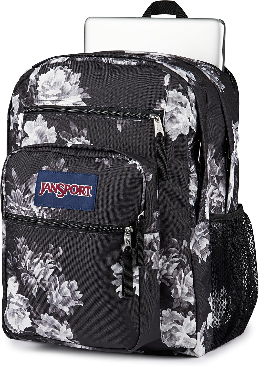 image:imageJanSport Laptop Backpack Computer Bag with 2 Compartments Ergonomic Shoulder Straps 15 Laptop Sleeve Haul Handle Fluttering FieldsMagnolia Mirage
