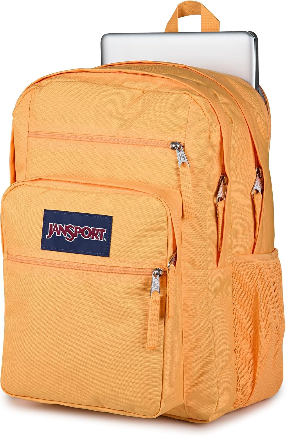 image:imageJanSport Laptop Backpack Computer Bag with 2 Compartments Ergonomic Shoulder Straps 15 Laptop Sleeve Haul Handle Fluttering FieldsOrange Soda