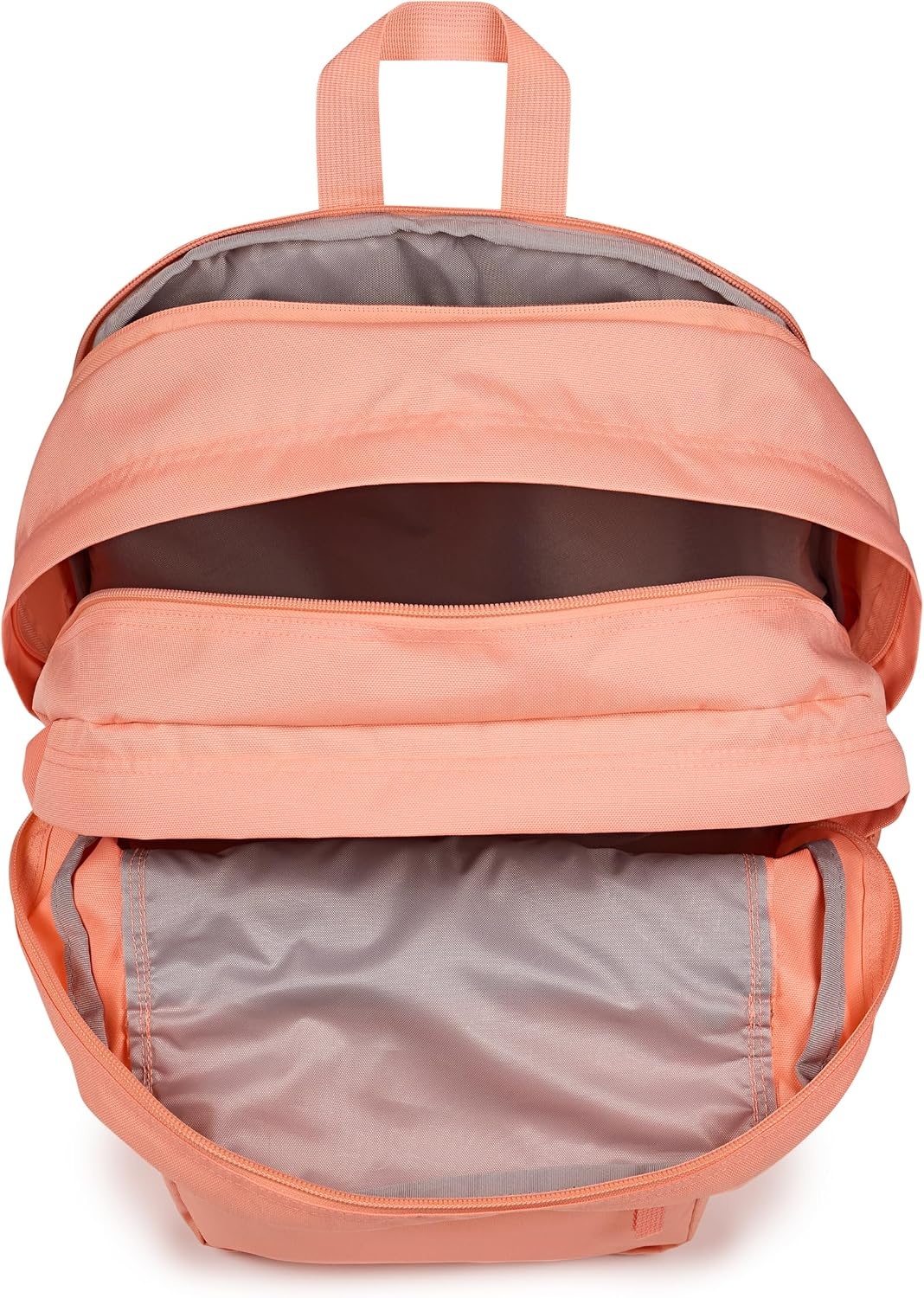 image:imageJanSport Laptop Backpack Computer Bag with 2 Compartments Ergonomic Shoulder Straps 15 Laptop Sleeve Haul Handle Fluttering FieldsPeach Bum