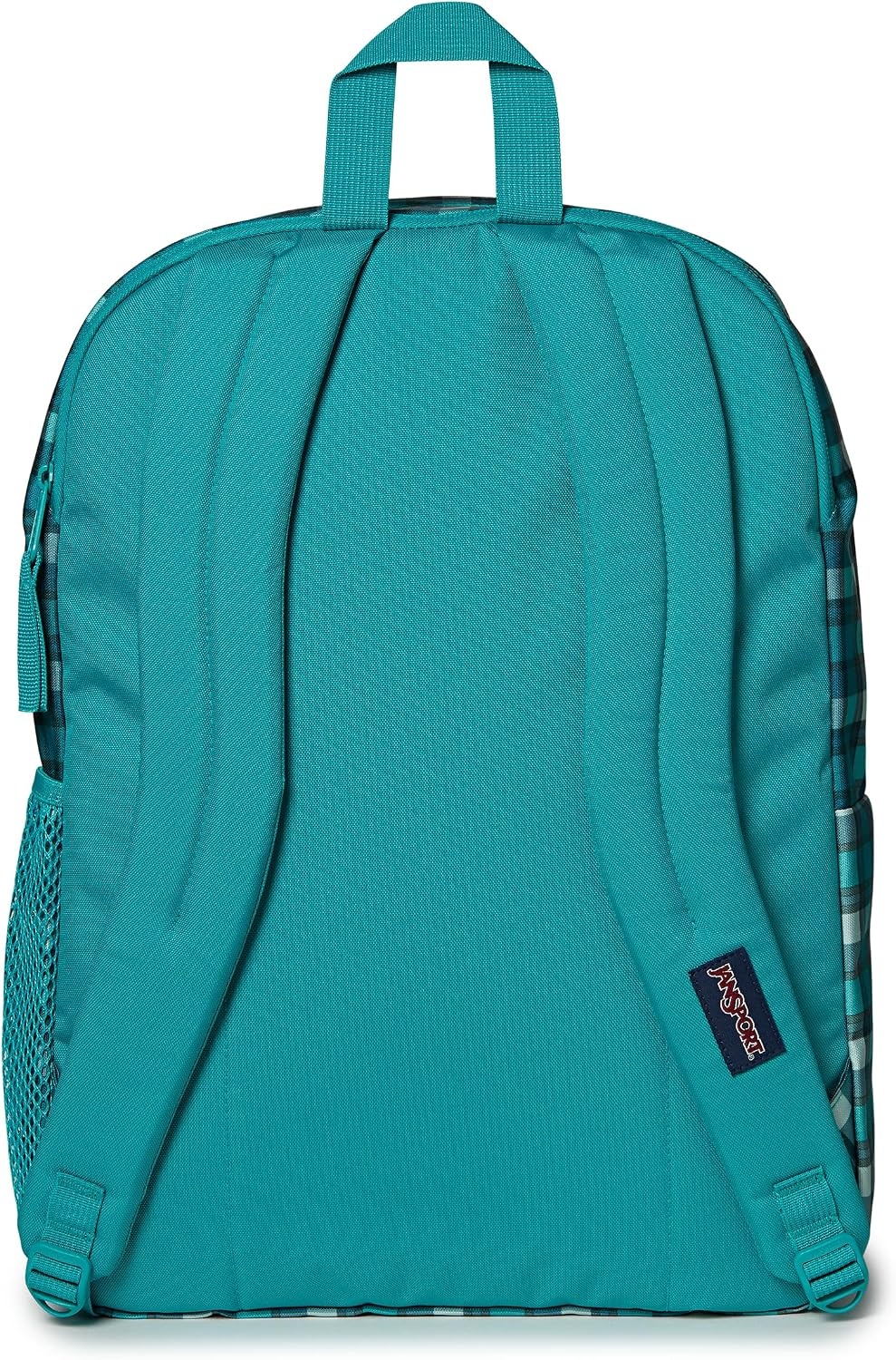 image:imageJanSport Laptop Backpack Computer Bag with 2 Compartments Ergonomic Shoulder Straps 15 Laptop Sleeve Haul Handle Fluttering FieldsPlaid Vibes Totally Teal