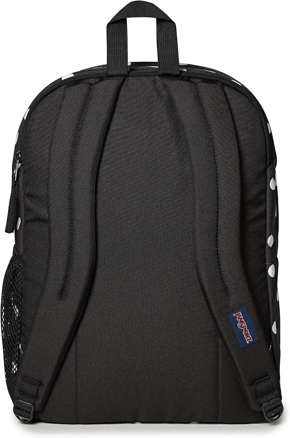 image:imageJanSport Laptop Backpack Computer Bag with 2 Compartments Ergonomic Shoulder Straps 15 Laptop Sleeve Haul Handle Fluttering FieldsSpot on Black