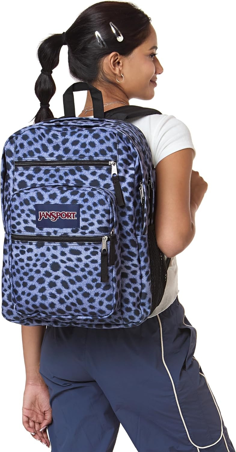 image:imageJanSport Laptop Backpack Computer Bag with 2 Compartments Ergonomic Shoulder Straps 15 Laptop Sleeve Haul Handle Fluttering FieldsSurreal Spots