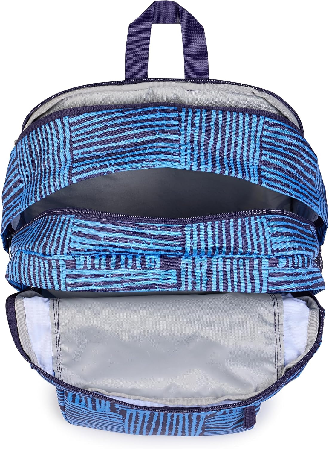 image:imageJanSport Laptop Backpack Computer Bag with 2 Compartments Ergonomic Shoulder Straps 15 Laptop Sleeve Haul Handle Fluttering FieldsThreaded