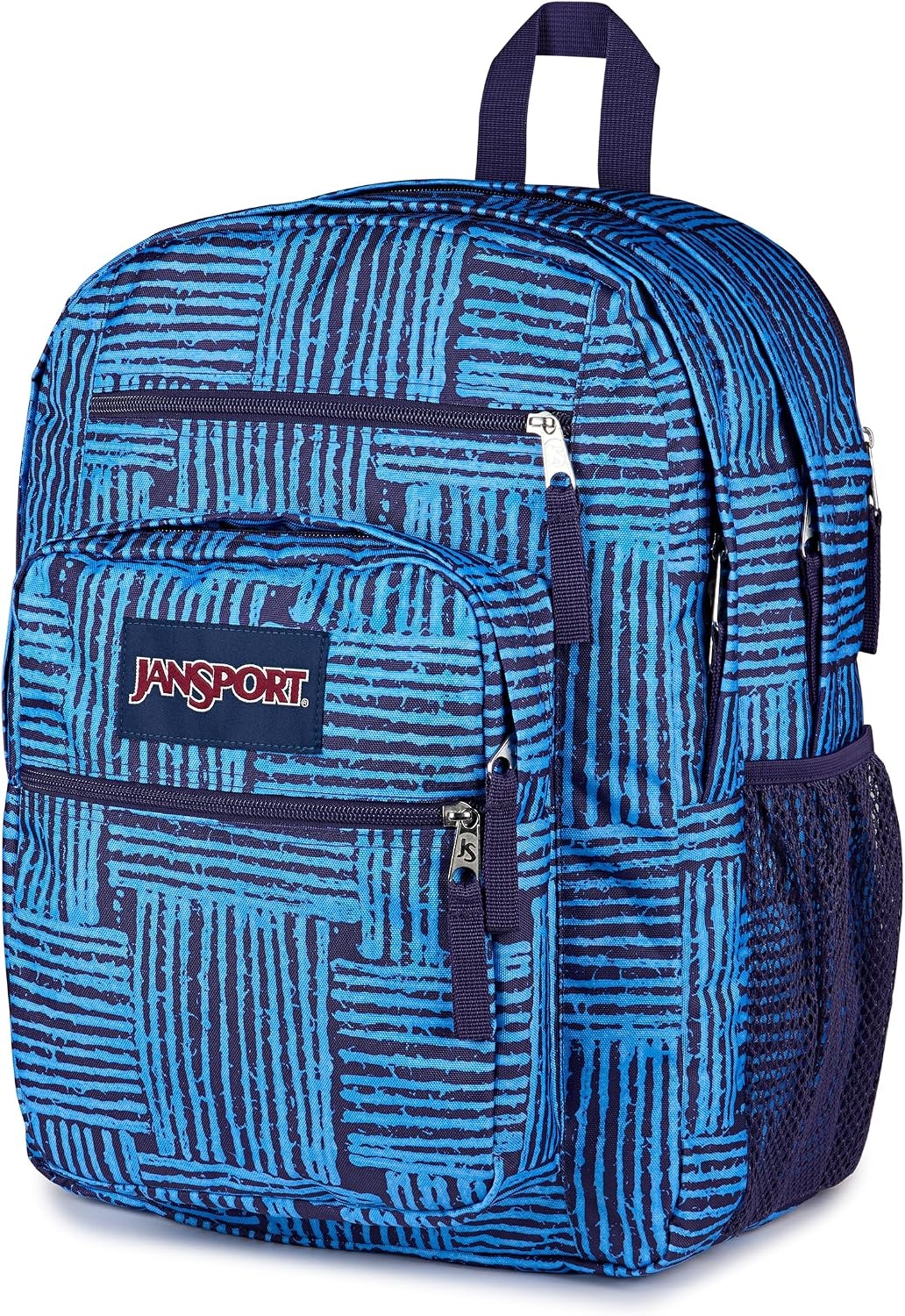 image:imageJanSport Laptop Backpack Computer Bag with 2 Compartments Ergonomic Shoulder Straps 15 Laptop Sleeve Haul Handle Fluttering FieldsThreaded