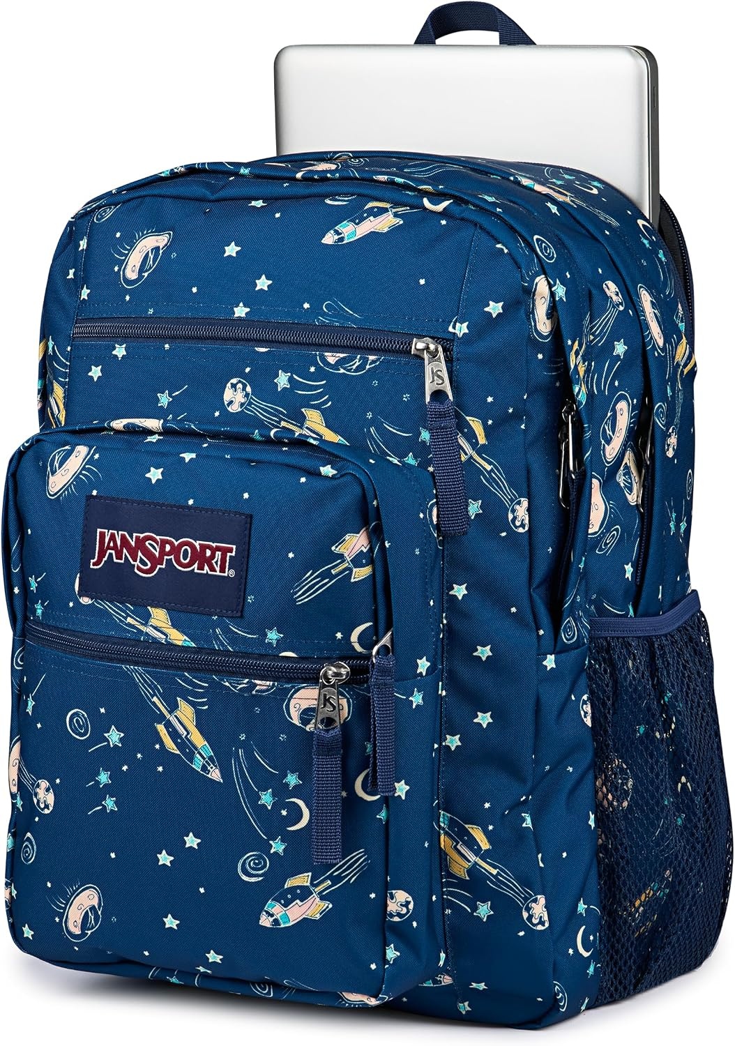 image:imageJanSport Laptop Backpack Computer Bag with 2 Compartments Ergonomic Shoulder Straps 15 Laptop Sleeve Haul Handle Fluttering FieldsVortex Voyage