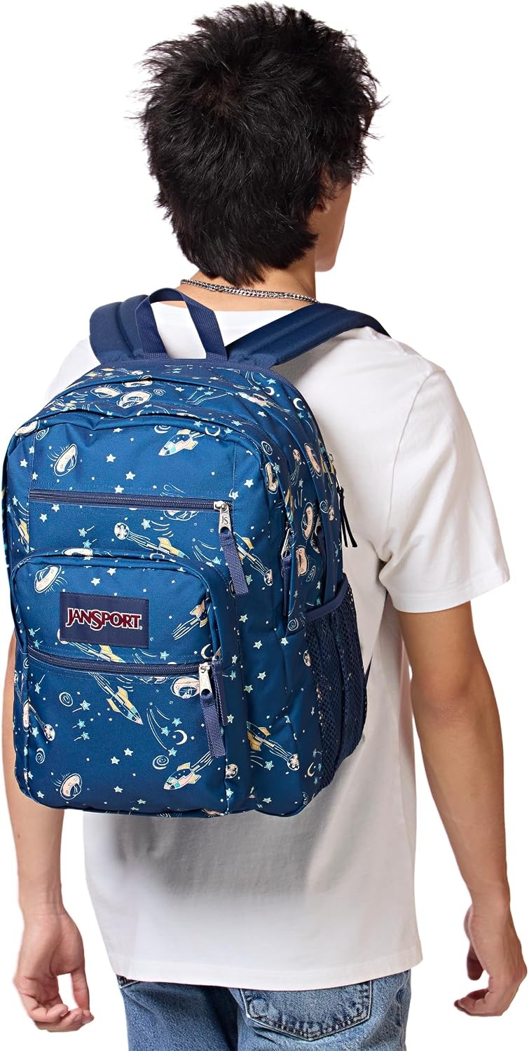 image:imageJanSport Laptop Backpack Computer Bag with 2 Compartments Ergonomic Shoulder Straps 15 Laptop Sleeve Haul Handle Fluttering FieldsVortex Voyage