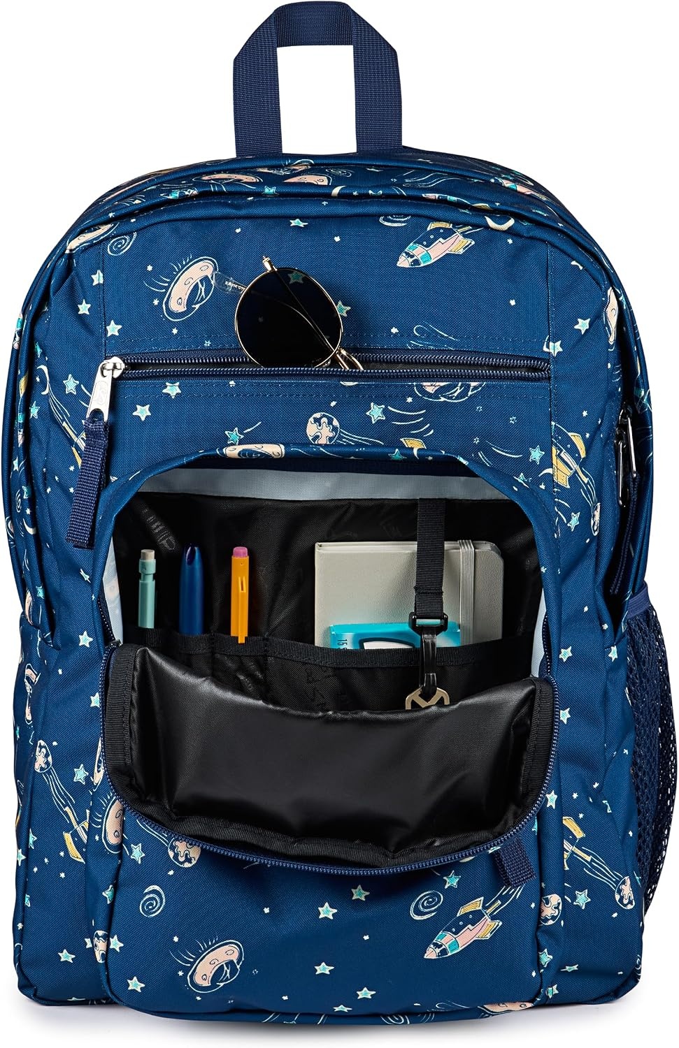 image:imageJanSport Laptop Backpack Computer Bag with 2 Compartments Ergonomic Shoulder Straps 15 Laptop Sleeve Haul Handle Fluttering FieldsVortex Voyage