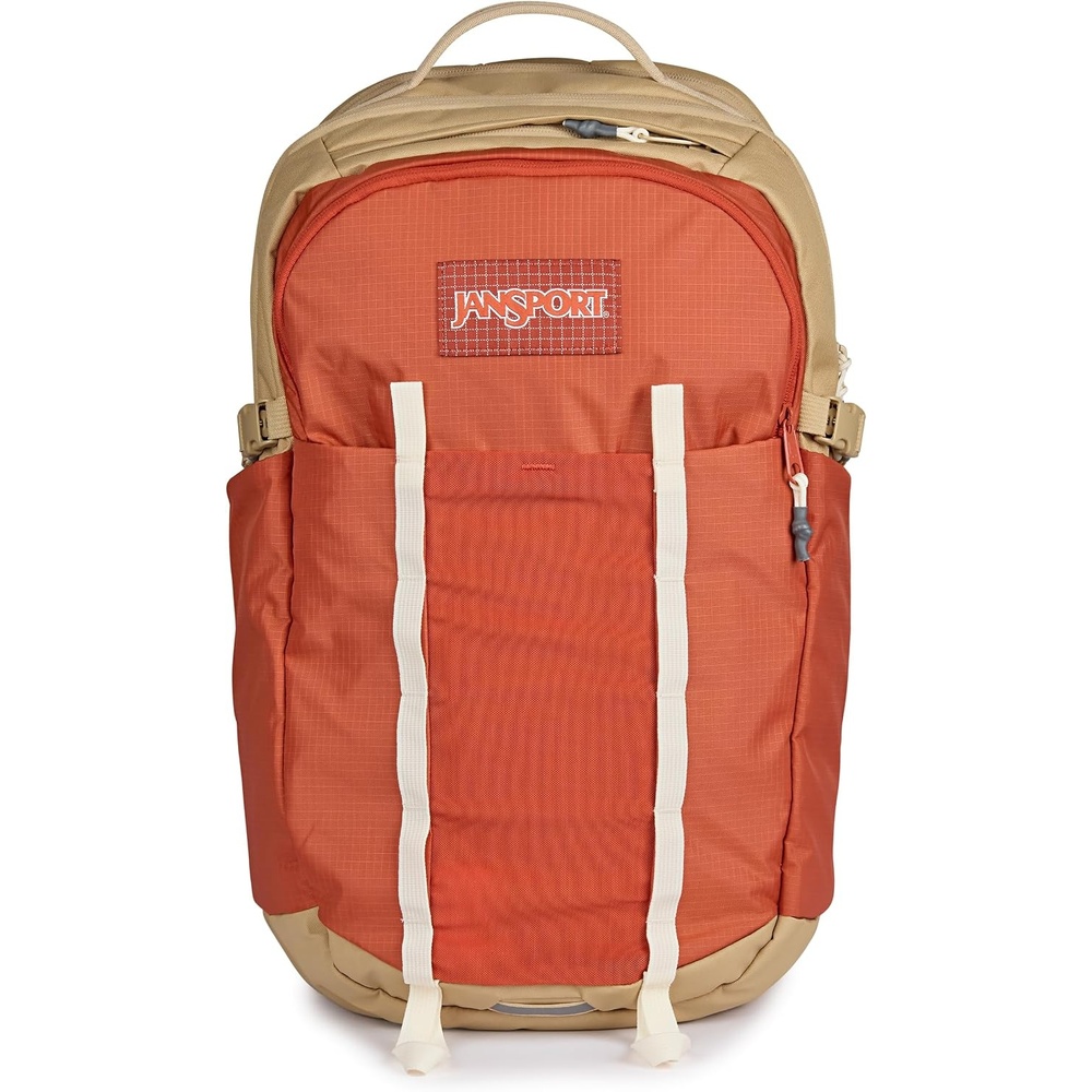 image:imageJanSport 34L All Around Pack Travel Backpack Emerald PoolDune Red