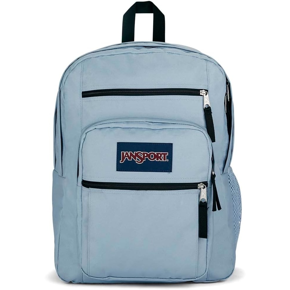 image:imageJanSport Laptop Backpack Computer Bag with 2 Compartments Ergonomic Shoulder Straps 15 Laptop Sleeve Haul Handle Fluttering FieldsBlue Dusk