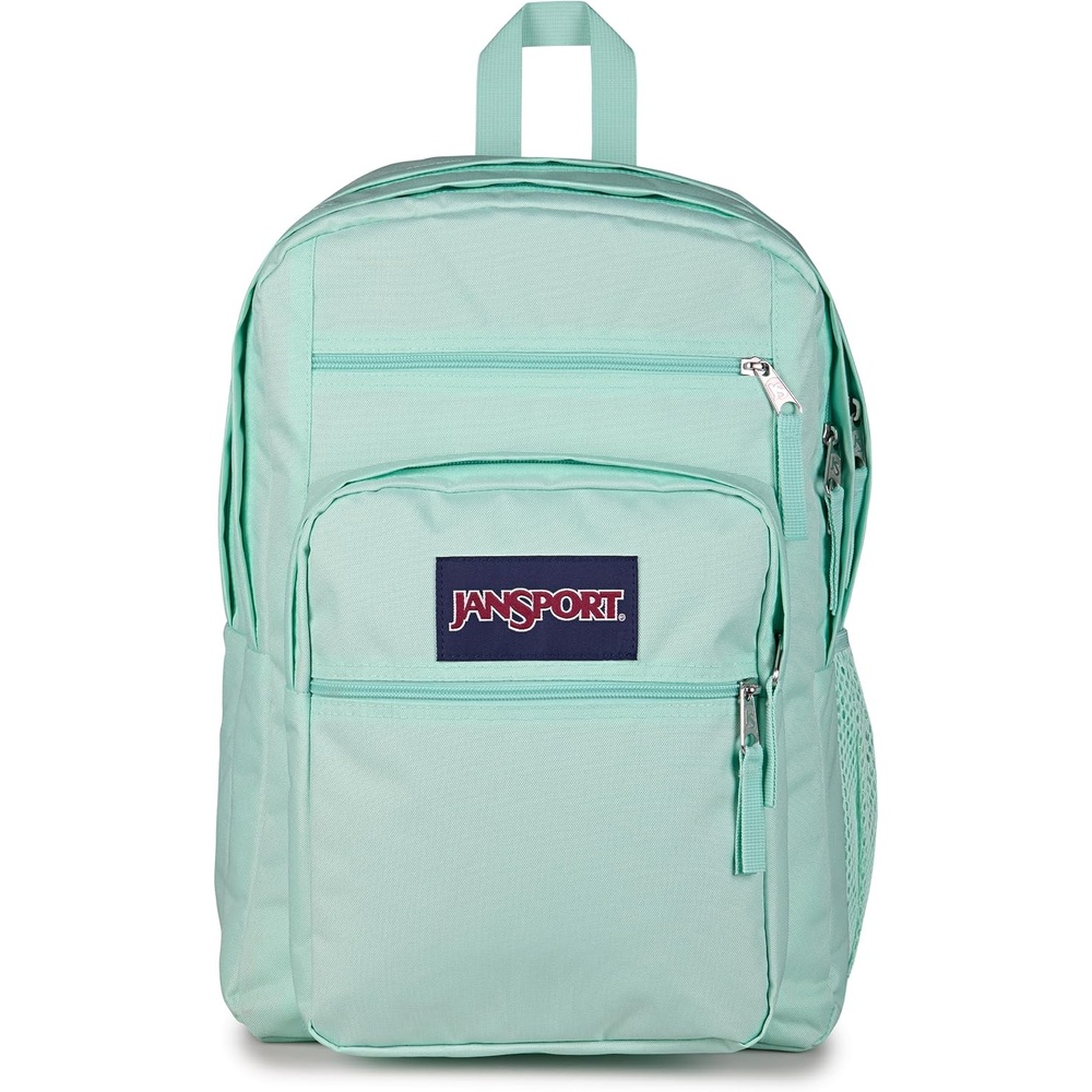 image:imageJanSport Laptop Backpack Computer Bag with 2 Compartments Ergonomic Shoulder Straps 15 Laptop Sleeve Haul Handle Fluttering FieldsMagic Mint