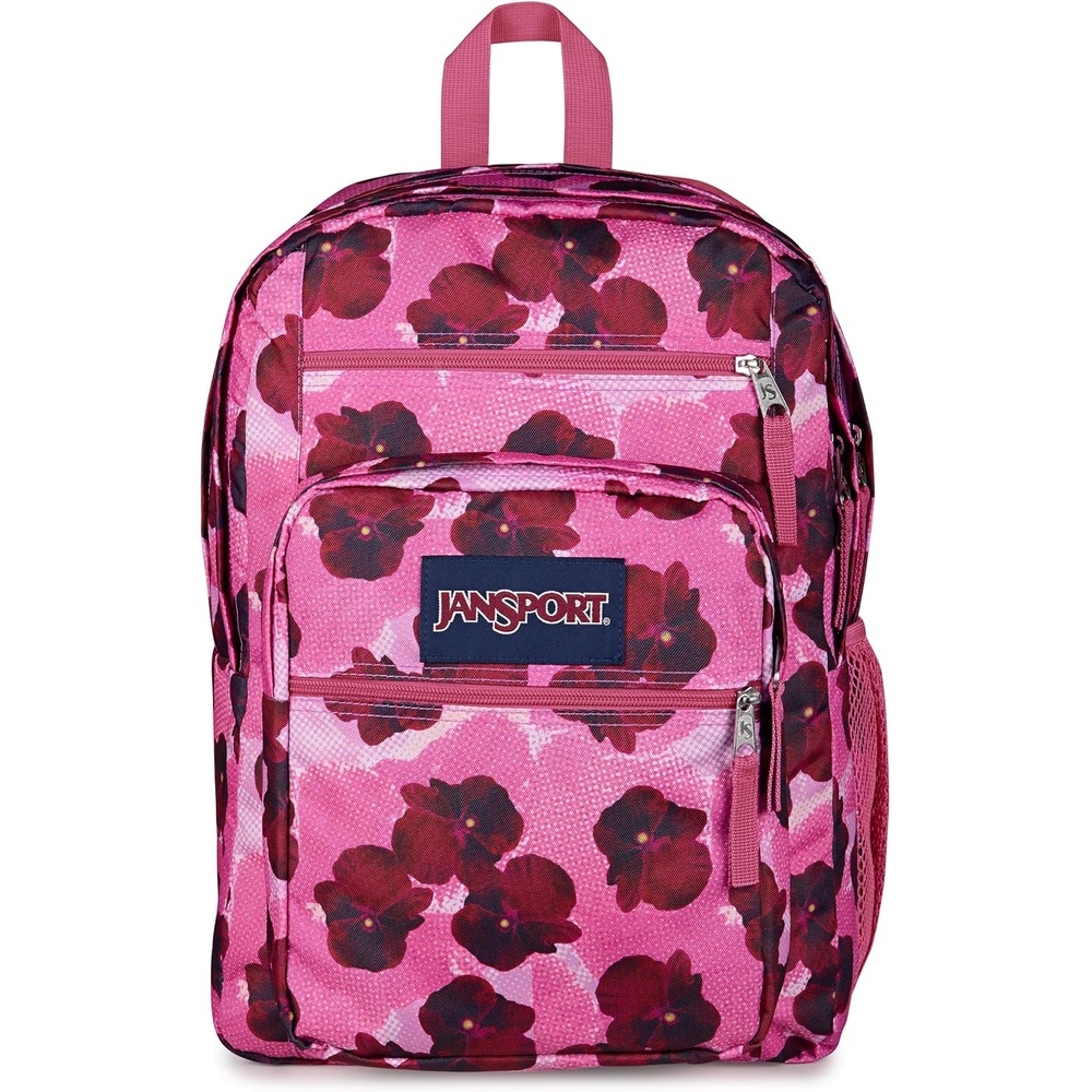 image:imageJanSport Laptop Backpack Computer Bag with 2 Compartments Ergonomic Shoulder Straps 15 Laptop Sleeve Haul Handle Fluttering FieldsPop Art Pansies