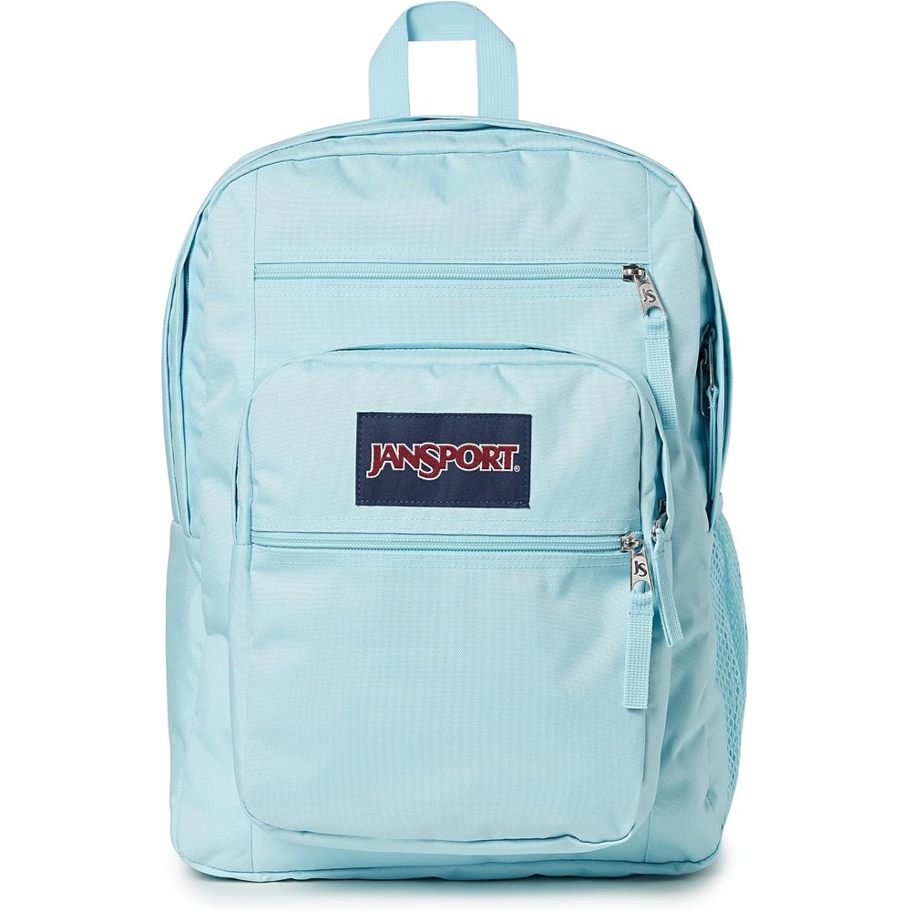 image:imageJanSport Laptop Backpack Computer Bag with 2 Compartments Ergonomic Shoulder Straps 15 Laptop Sleeve Haul Handle Fluttering FieldsSky High Blue