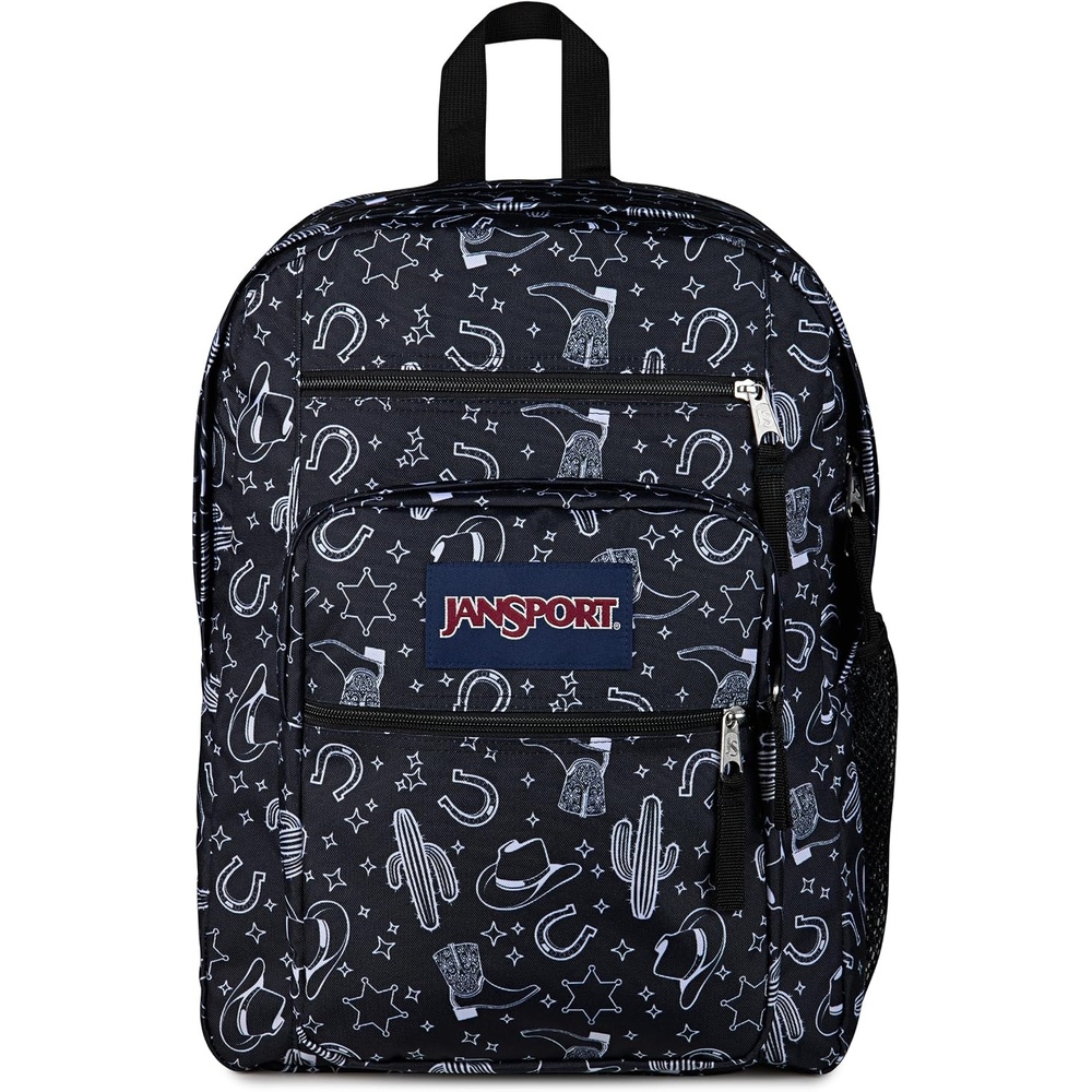 image:imageJanSport Laptop Backpack Computer Bag with 2 Compartments Ergonomic Shoulder Straps 15 Laptop Sleeve Haul Handle Fluttering FieldsWild West Escape