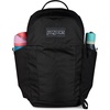 JanSport 26L All Around Pack – 15 inch Laptop Sleeve, Cherry Lacquer(Black)