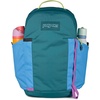 JanSport 26L All Around Pack – 15 inch Laptop Sleeve, Cherry Lacquer(Emerald Pool)