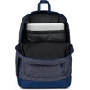 JanSport Cross Town Plus Remix Backpack – Padded Back Panel, Laptop Sleeve, and Front Pocket Organizer – Travertine Corduroy(Indigo Denim)