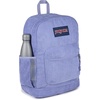 JanSport Cross Town Plus Remix Backpack – Padded Back Panel, Laptop Sleeve, and Front Pocket Organizer – Travertine Corduroy(Lavender Ash Corduroy)