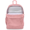 JanSport Cross Town Plus Remix Backpack – Padded Back Panel, Laptop Sleeve, and Front Pocket Organizer – Travertine Corduroy(Misty Rose Corduroy)